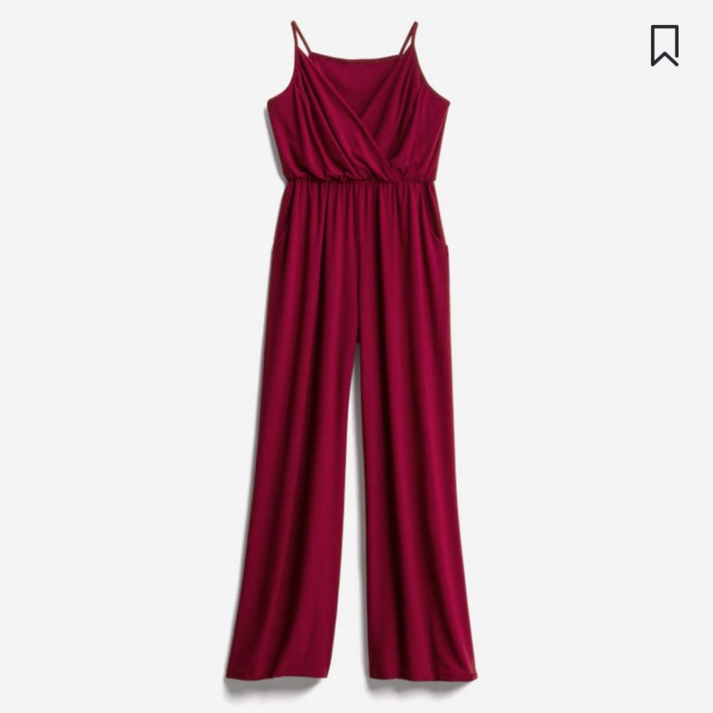 Like new red jumpsuit!